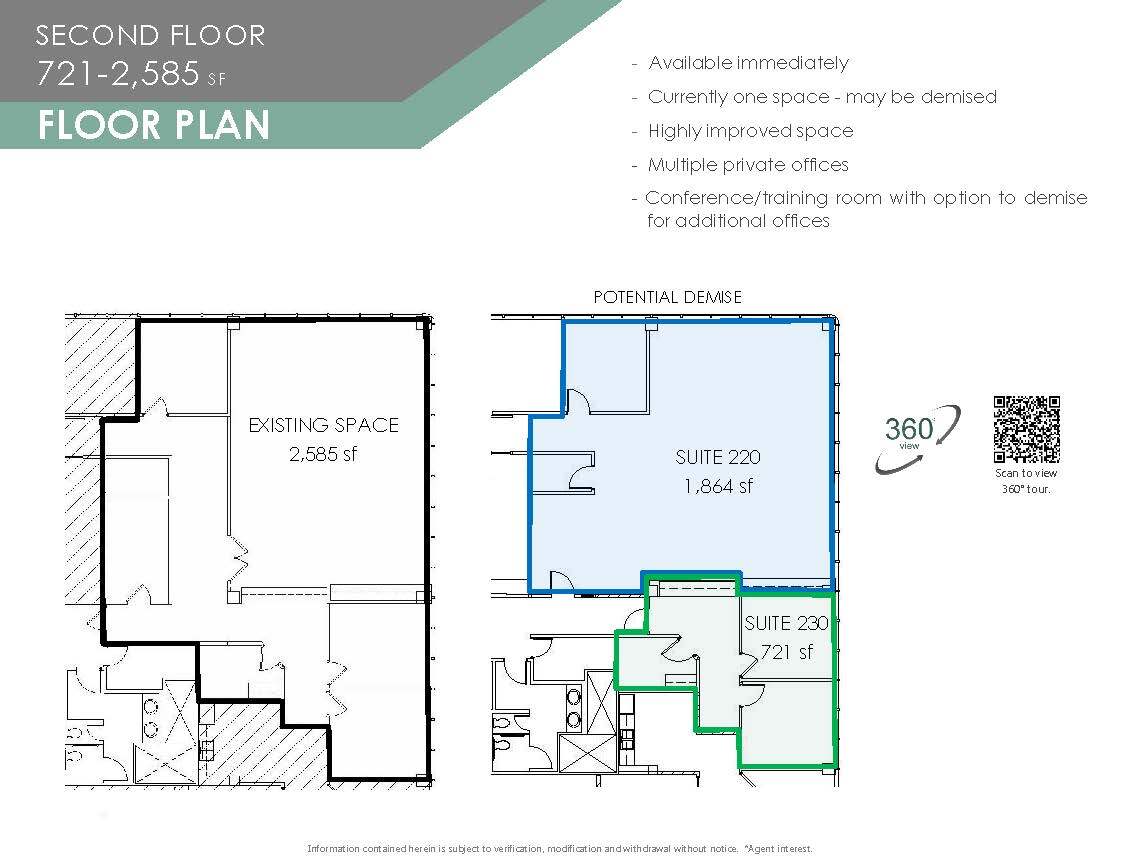 400 E Diehl Rd, Naperville, IL for lease Floor Plan- Image 1 of 3