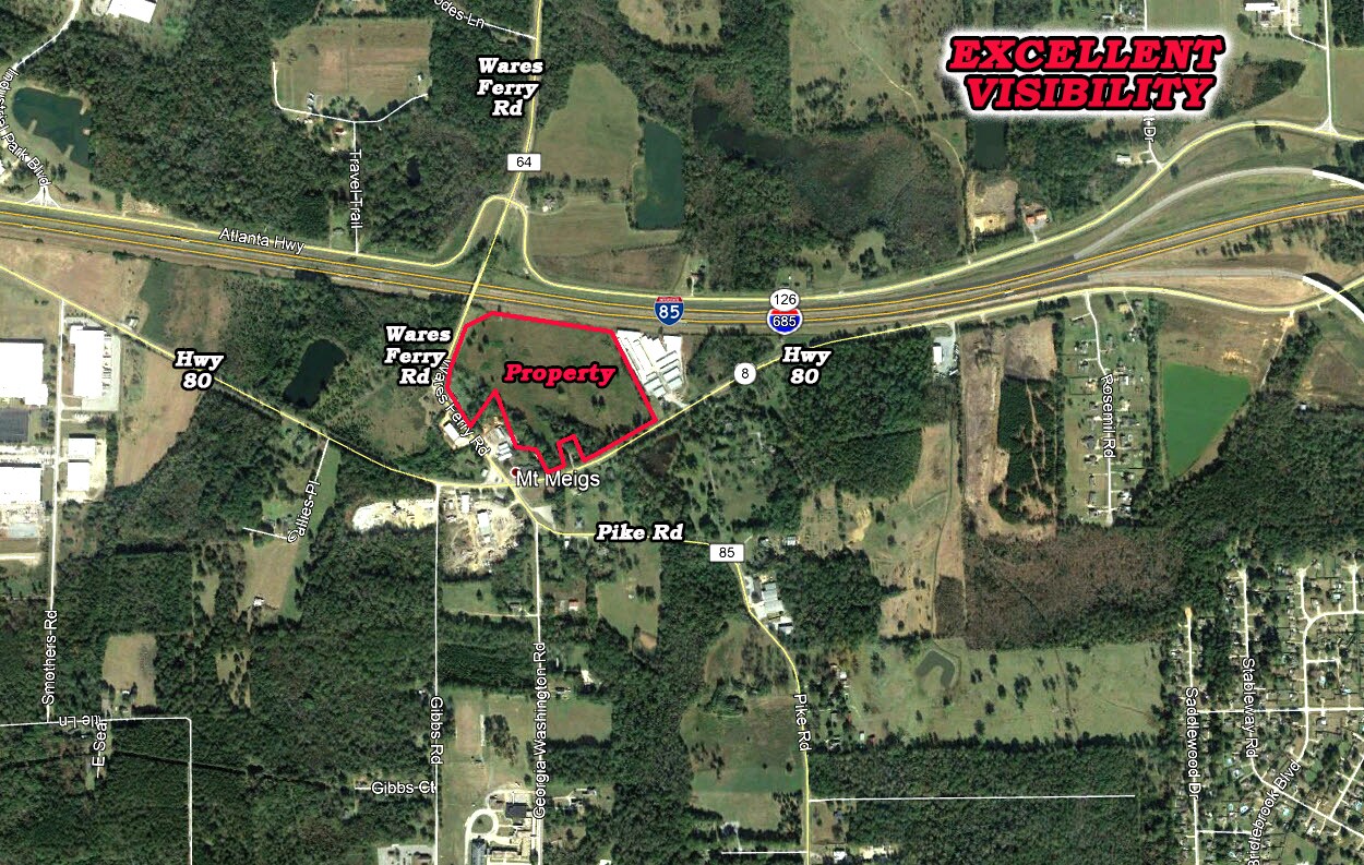 Hwy 80 E & Wares Ferry Road, Montgomery, AL 36117