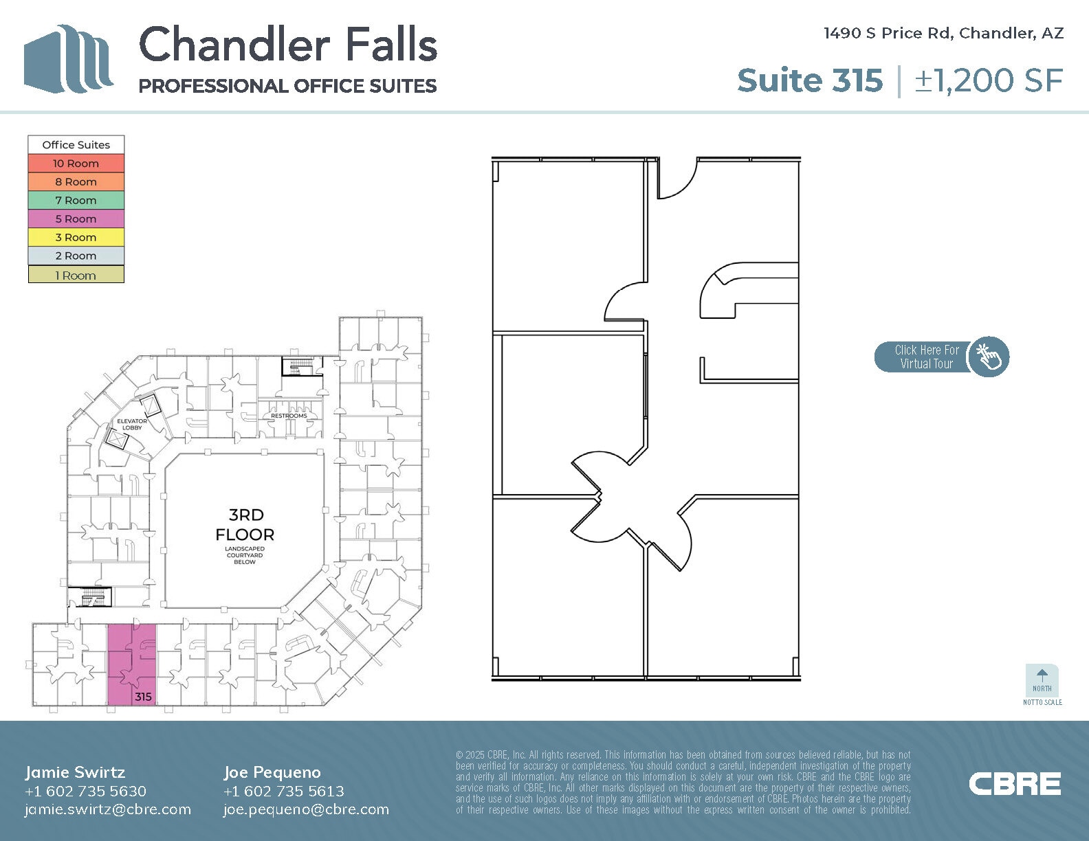 1490 S Price Rd, Chandler, AZ for lease Floor Plan- Image 1 of 11