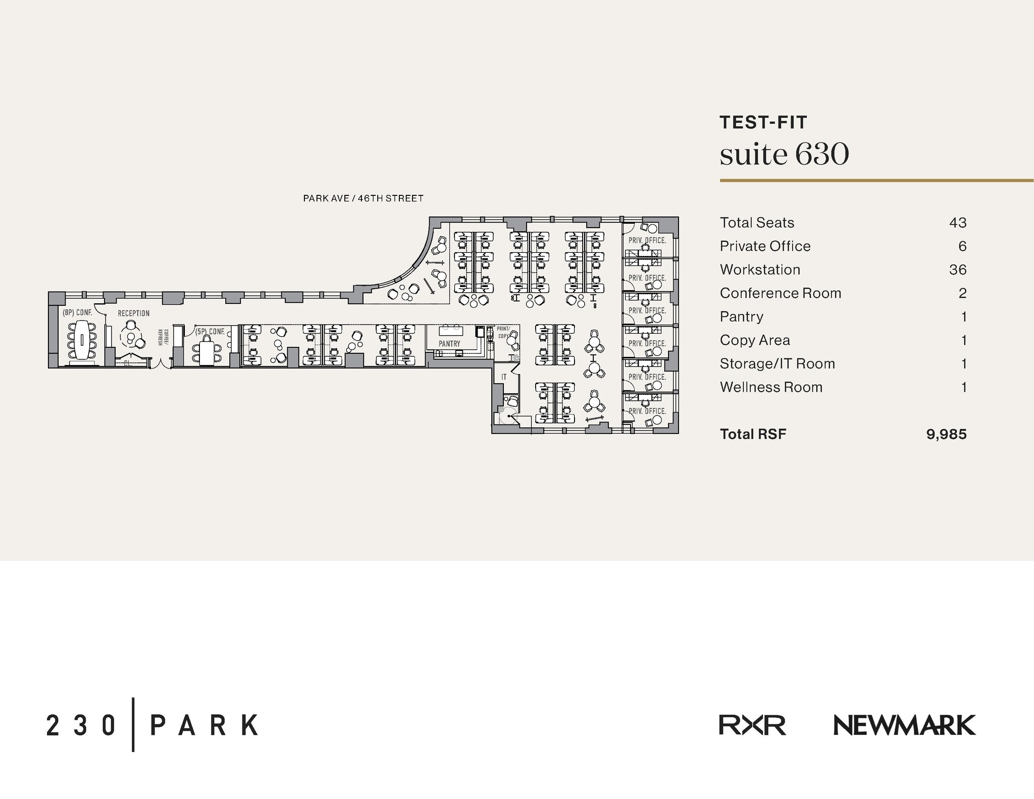 230 Park Ave, New York, NY for lease Floor Plan- Image 1 of 1