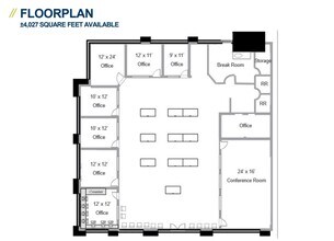 7025 N Maple Ave, Fresno, CA for lease Floor Plan- Image 1 of 2