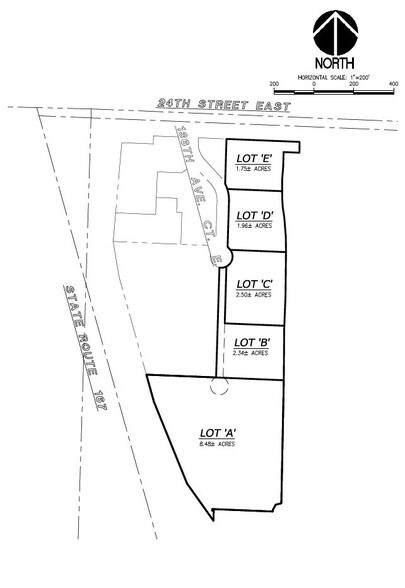 24th St E, Sumner, WA for sale - Plat Map - Image 1 of 1