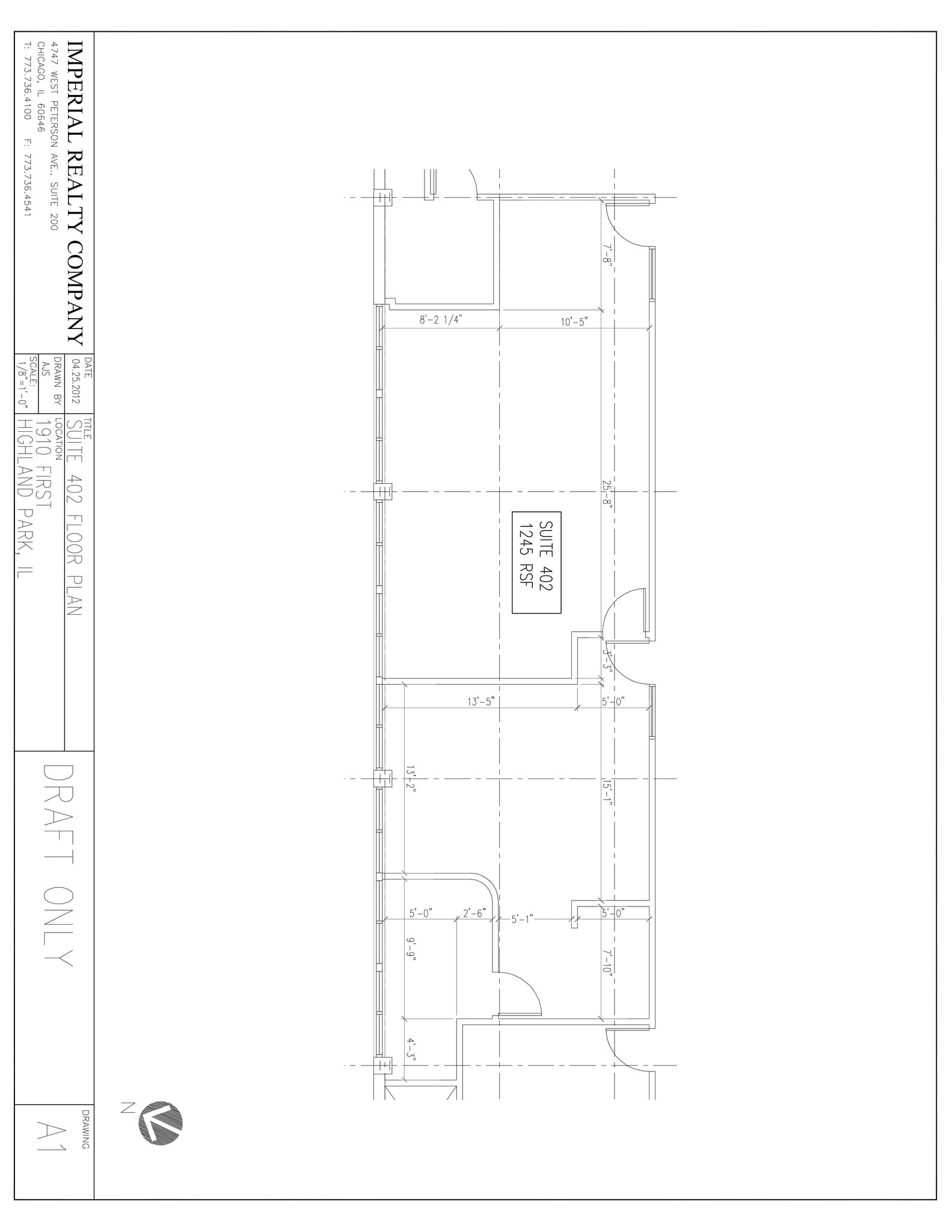 1910 First St, Highland Park, IL for lease Site Plan- Image 1 of 1