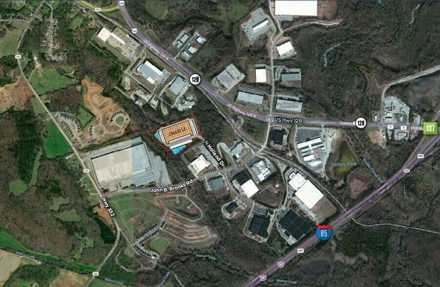 190 N Holland Dr, Pendergrass, GA for sale - Aerial - Image 1 of 1