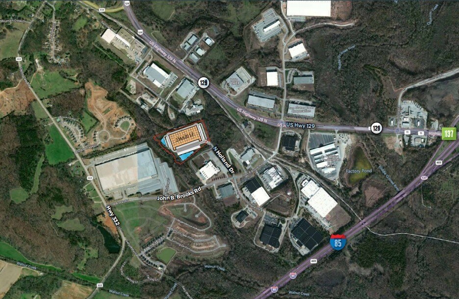 190 N Holland Dr, Pendergrass, GA for sale Aerial- Image 1 of 1