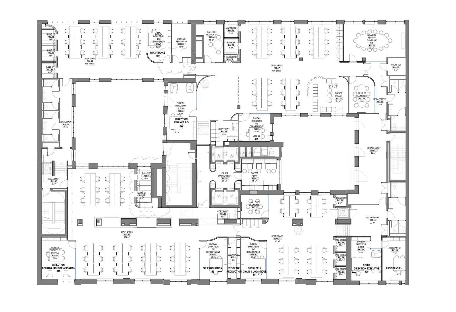 62-64 Rue De Lisbonne, Paris for lease Floor Plan- Image 1 of 16