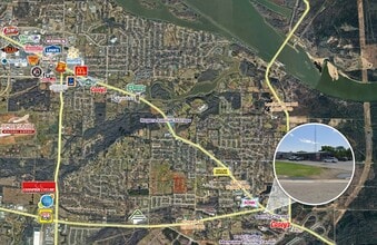 601 Church St, Barling, AR - AERIAL  map view