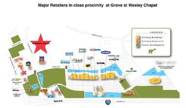 5639 Dayflower Blvd, Wesley Chapel, FL - aerial  map view