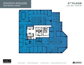 1100 Wayne Ave, Silver Spring, MD for lease Floor Plan- Image 1 of 1