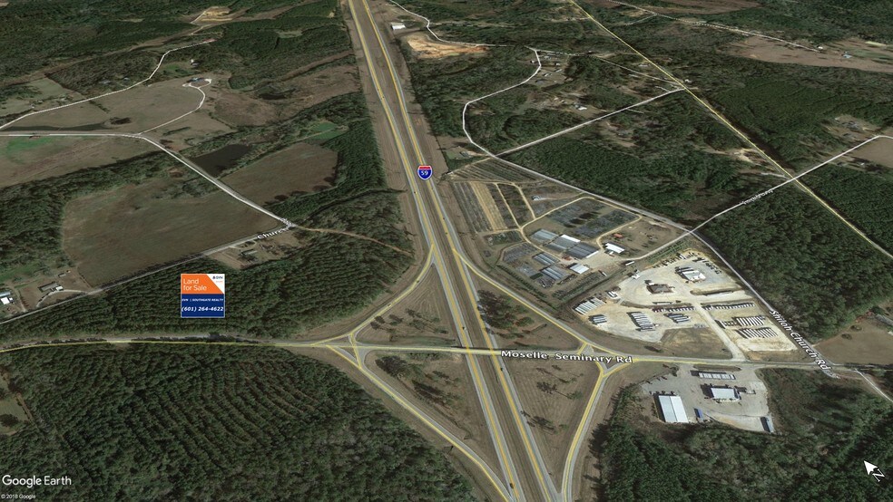 0 Moselle Seminary Rd, Moselle, MS for sale - Aerial - Image 1 of 1