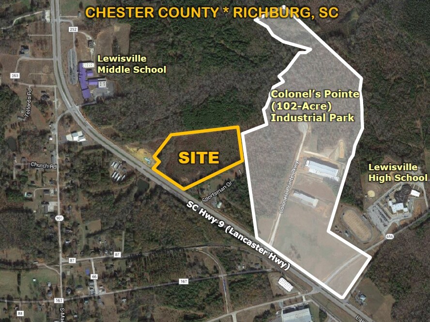 Lancaster Highway (South Carolina Highway 9), Richburg, SC 29729