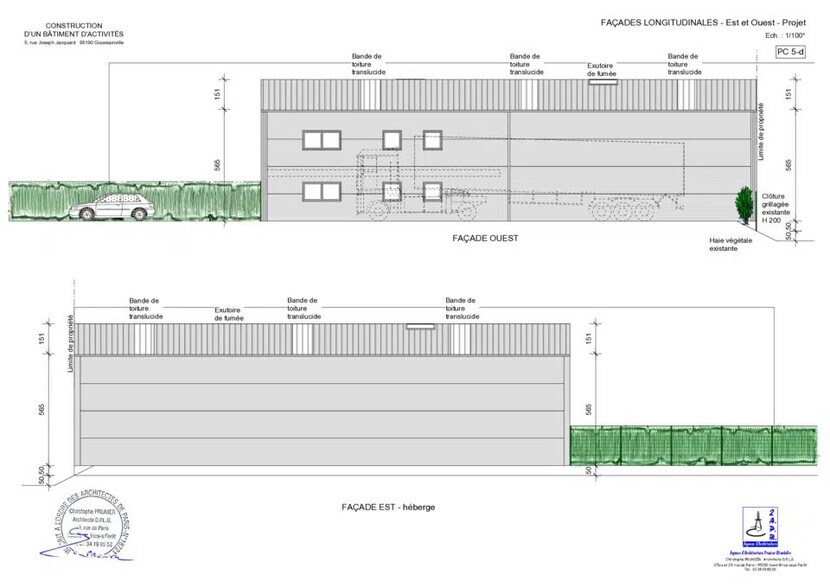 Flex in Goussainville for lease - Floor Plan - Image 2 of 3