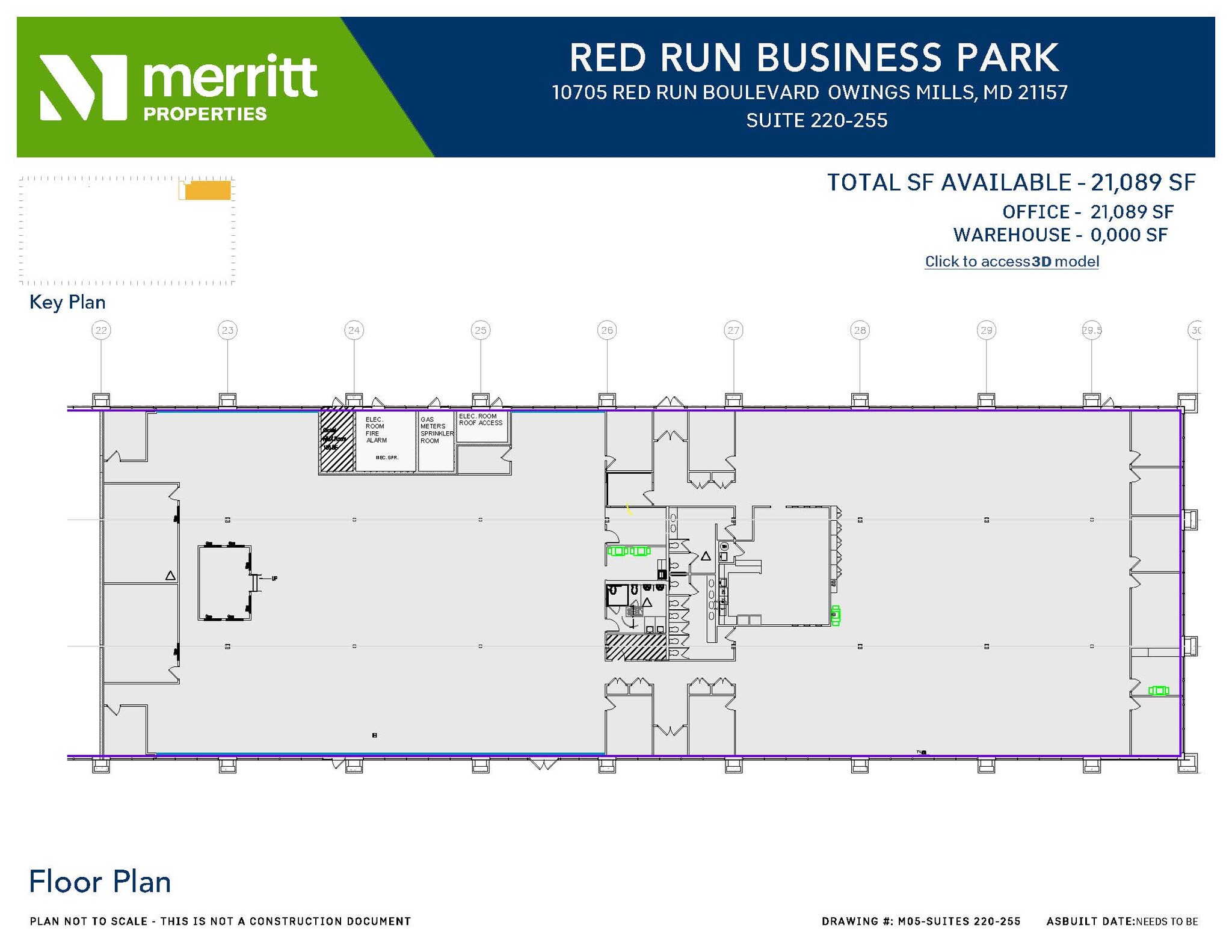 10711 Red Run Blvd, Owings Mills, MD for lease Floor Plan- Image 1 of 1