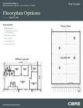 8562 NE Loop 410, San Antonio, TX for lease Floor Plan- Image 1 of 1
