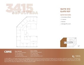 3415 S Sepulveda Blvd, Los Angeles, CA for lease Floor Plan- Image 1 of 1