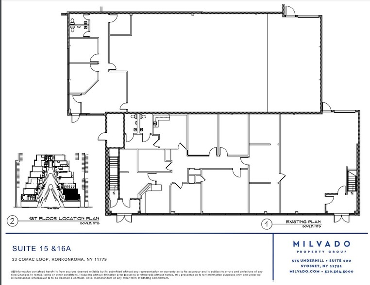 33 Comac Loop, Ronkonkoma, NY for lease - Floor Plan - Image 2 of 2