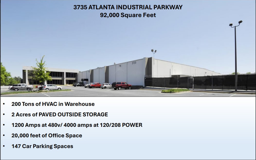 3735 Atlanta Industrial Pky, Atlanta, GA for sale Building Photo- Image 1 of 6