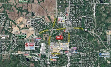 200-206 NE 91st St, Kansas City, MO - AERIAL map view