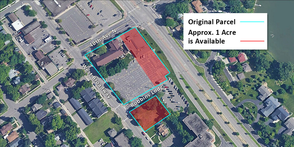 3978 W Broadway Ave, Robbinsdale, MN for sale - Plat Map - Image 1 of 6