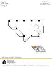 1100 Poydras St, New Orleans, LA for lease Site Plan- Image 1 of 1