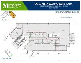 8830 Stanford Blvd, Columbia, MD for lease Floor Plan- Image 2 of 2