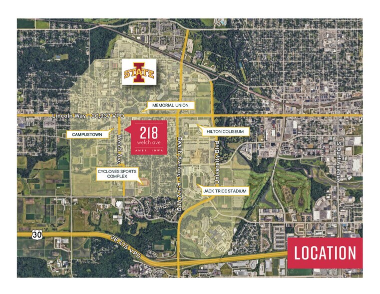 218 Welch Ave, Ames, IA for sale - Building Photo - Image 3 of 4