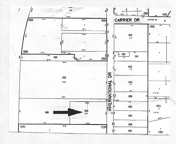 7500 International Dr, Orlando, FL for lease - Plat Map - Image 2 of 6