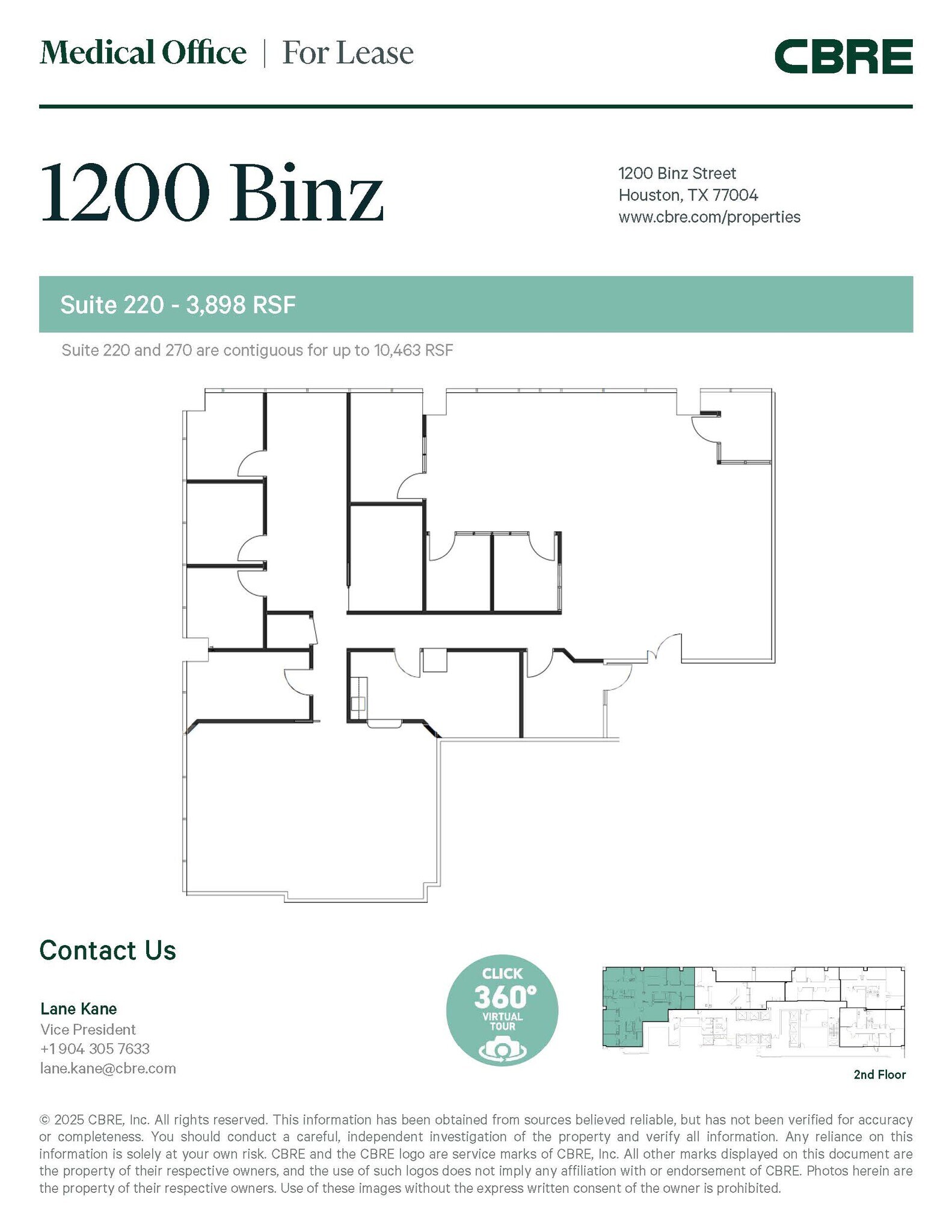 1200 Binz St, Houston, TX for lease Interior Photo- Image 1 of 1