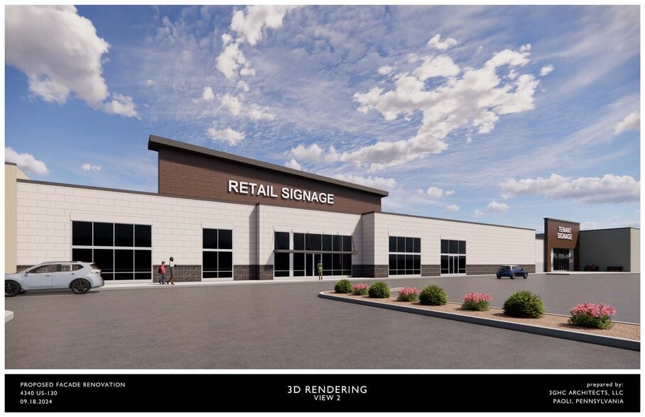 4340 Route 130, Beverly, NJ for lease - Building Photo - Image 1 of 5