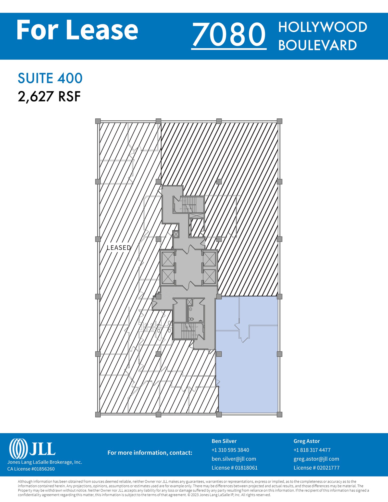 7080 Hollywood Blvd, Los Angeles, CA for lease Site Plan- Image 1 of 1