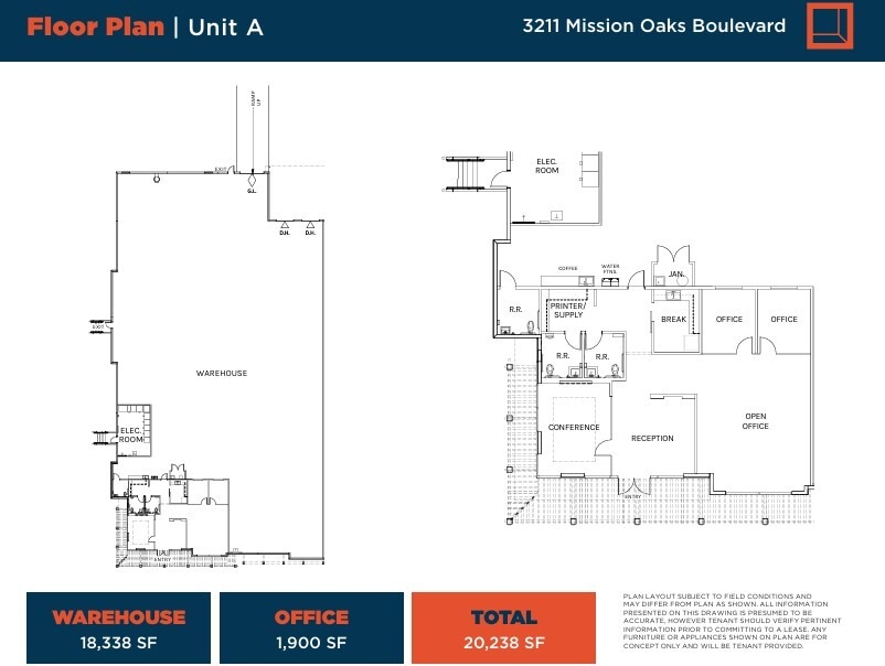 3211 Mission Oaks Blvd, Camarillo, CA for lease Floor Plan- Image 1 of 1