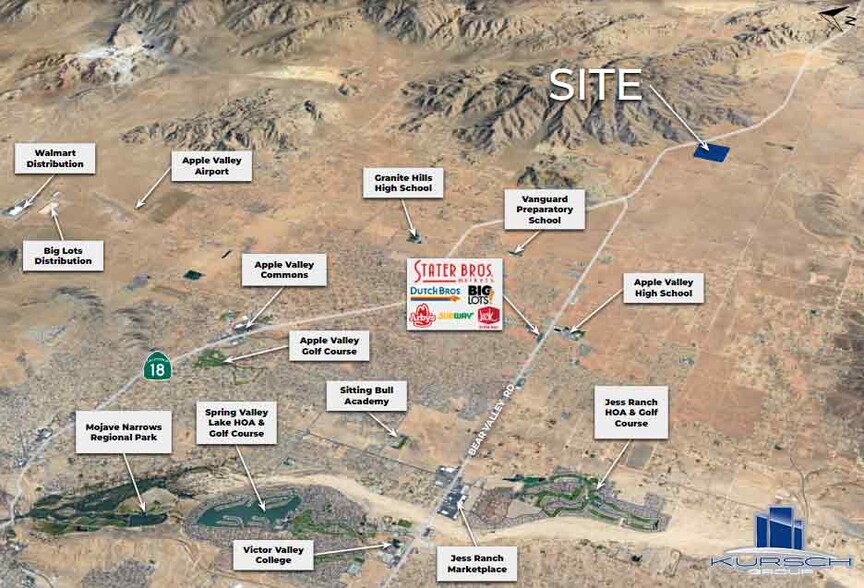 Del Oro Rd., Apple Valley, CA for sale - Building Photo - Image 2 of 6