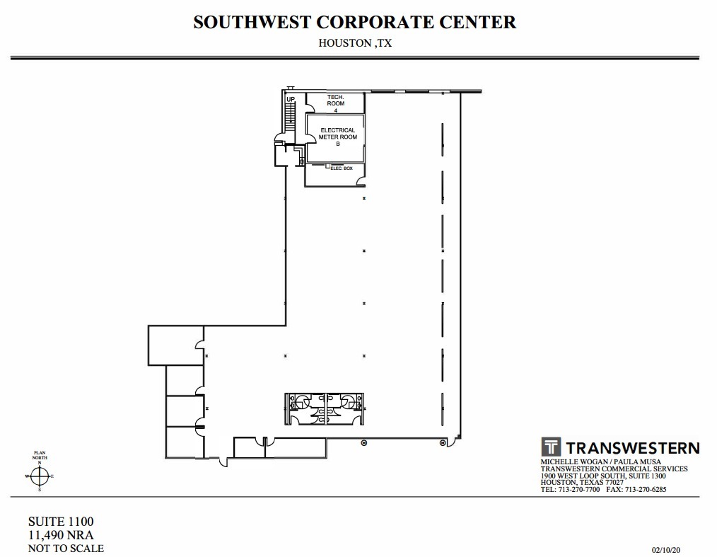 9700-9702 Bissonnet St, Houston, TX for lease Floor Plan- Image 1 of 1