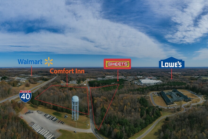 Hwy 601 & Madison Rd, Mocksville, NC for sale - Aerial - Image 2 of 2
