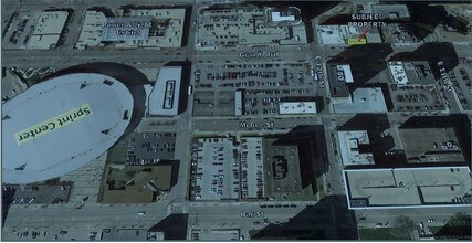 1116-1120 Grand Blvd, Kansas City, MO - AERIAL  map view