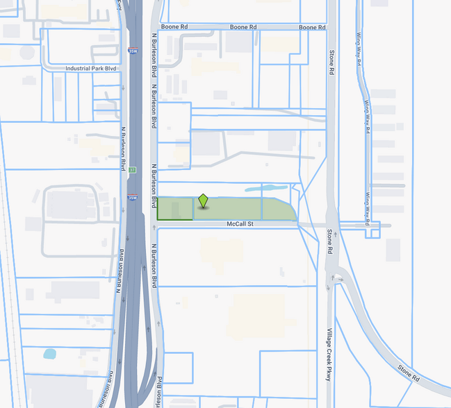 636 N Burleson Blvd, Burleson, TX for sale - Plat Map - Image 2 of 3