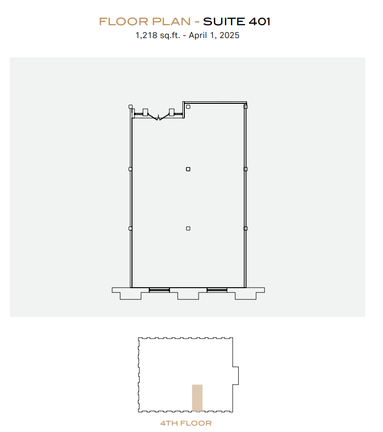 49 Spadina Ave, Toronto, ON for lease Floor Plan- Image 1 of 1