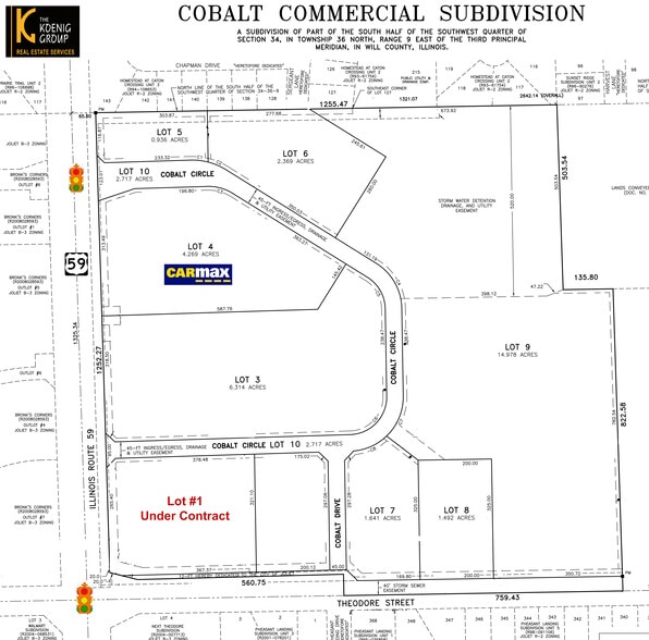 NEC Rt 59 & Theodore St, Joliet, IL for sale - Building Photo - Image 1 of 9