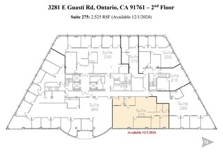 3281 E Guasti Rd, Ontario, CA for lease Floor Plan- Image 1 of 1