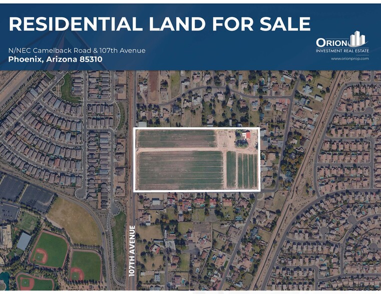 Missouri Ave, Phoenix, AZ for sale - Aerial - Image 1 of 4