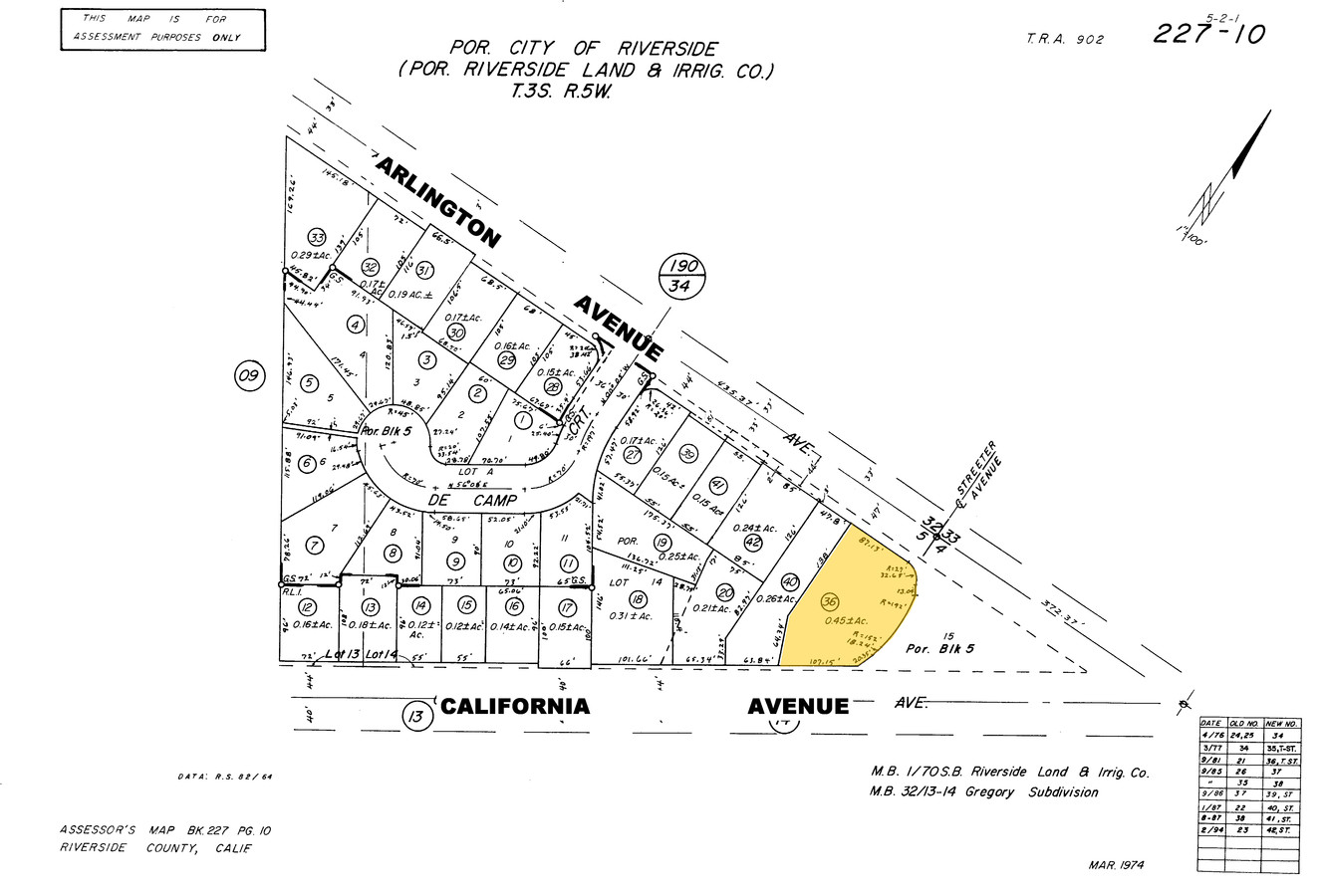 Plat Map