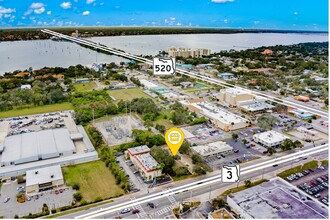 195 S Courtenay Pky, Merritt Island, FL - aerial  map view - Image1