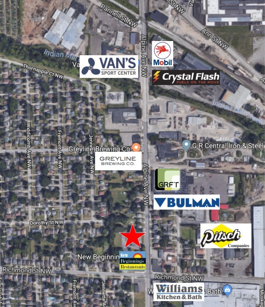 1625 Alpine Ave, Grand Rapids, MI 49504 Twisters Soft Serve Ice Cream