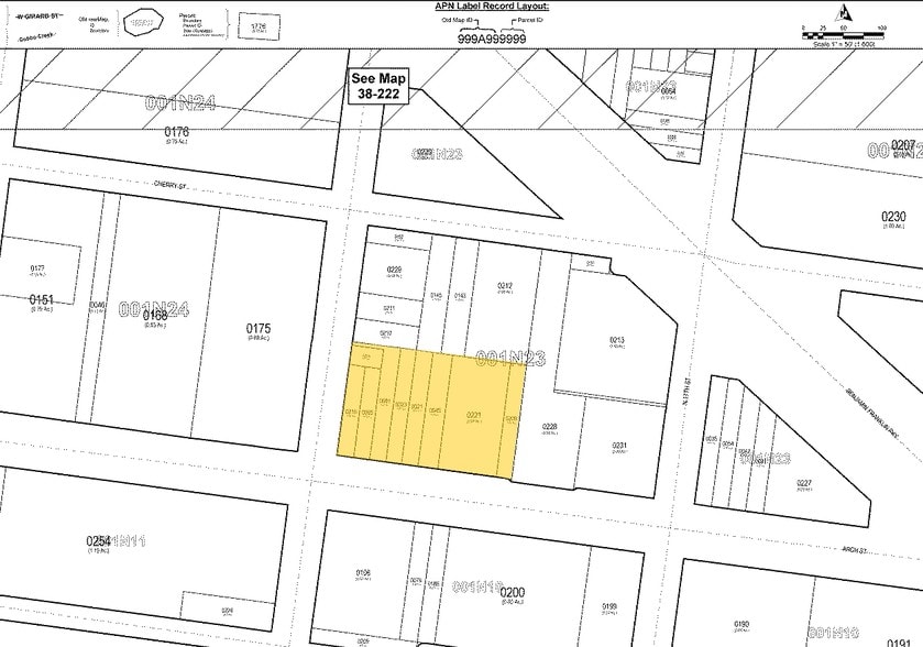 1717 Arch St, Philadelphia, PA for lease - Plat Map - Image 2 of 19