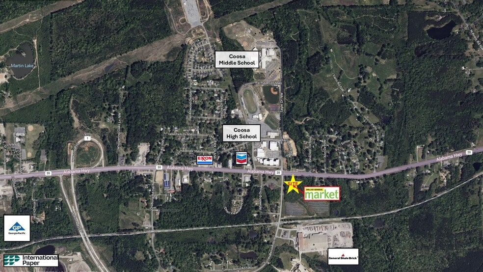 5 Turner Bend Rd SW, Rome, GA for sale - Aerial - Image 3 of 3