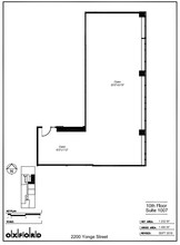 2200 Yonge St, Toronto, ON for lease Floor Plan- Image 1 of 1