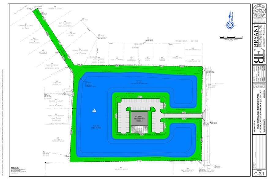 201 Minter Drive & W. Wrasling way, Warner Robins, GA for sale - Primary Photo - Image 1 of 3