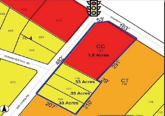 10233 Hwy 78, Ladson, SC for sale Plat Map- Image 1 of 1