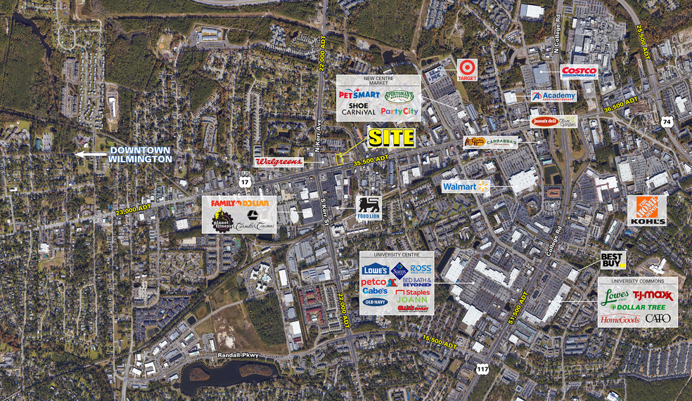 4505-4621 Market St, Wilmington, NC for lease - Primary Photo - Image 1 of 3