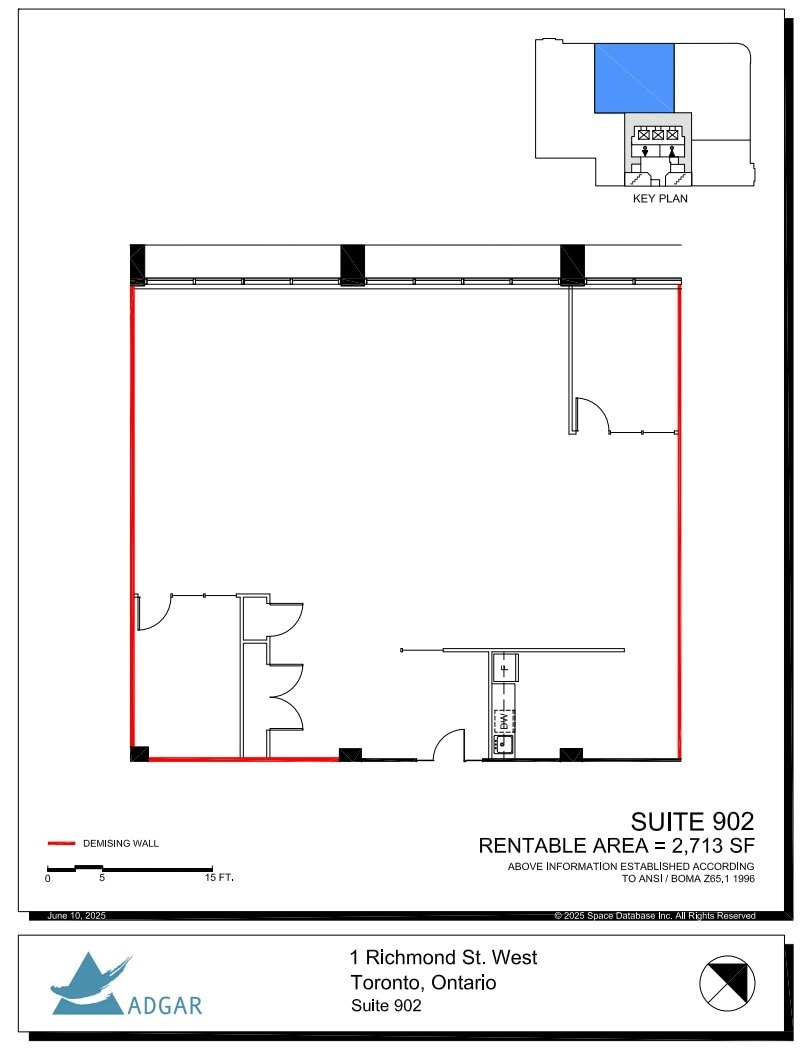 1 Richmond St W, Toronto, ON for lease Floor Plan- Image 1 of 1